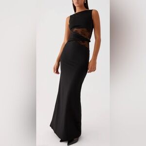 Peppermayo Karma Maxi Dress - Black NWT